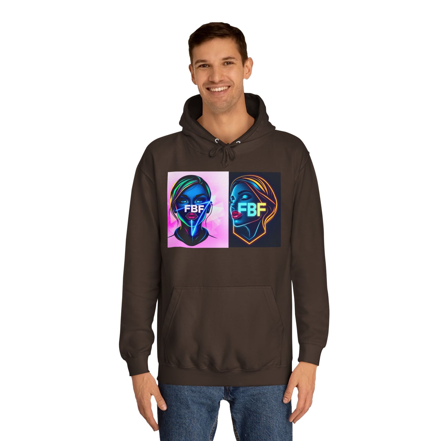 Vibrant Unisex College Hoodie with Neon Graphic Design, Trendy Sweatshirt, College Apparel, Unisex Hoodie, Gift for Students, [...]
