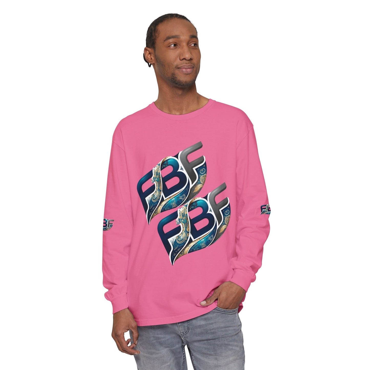 FBF Logo Long Sleeve T‑Shirt — Graphic Streetwear Tee