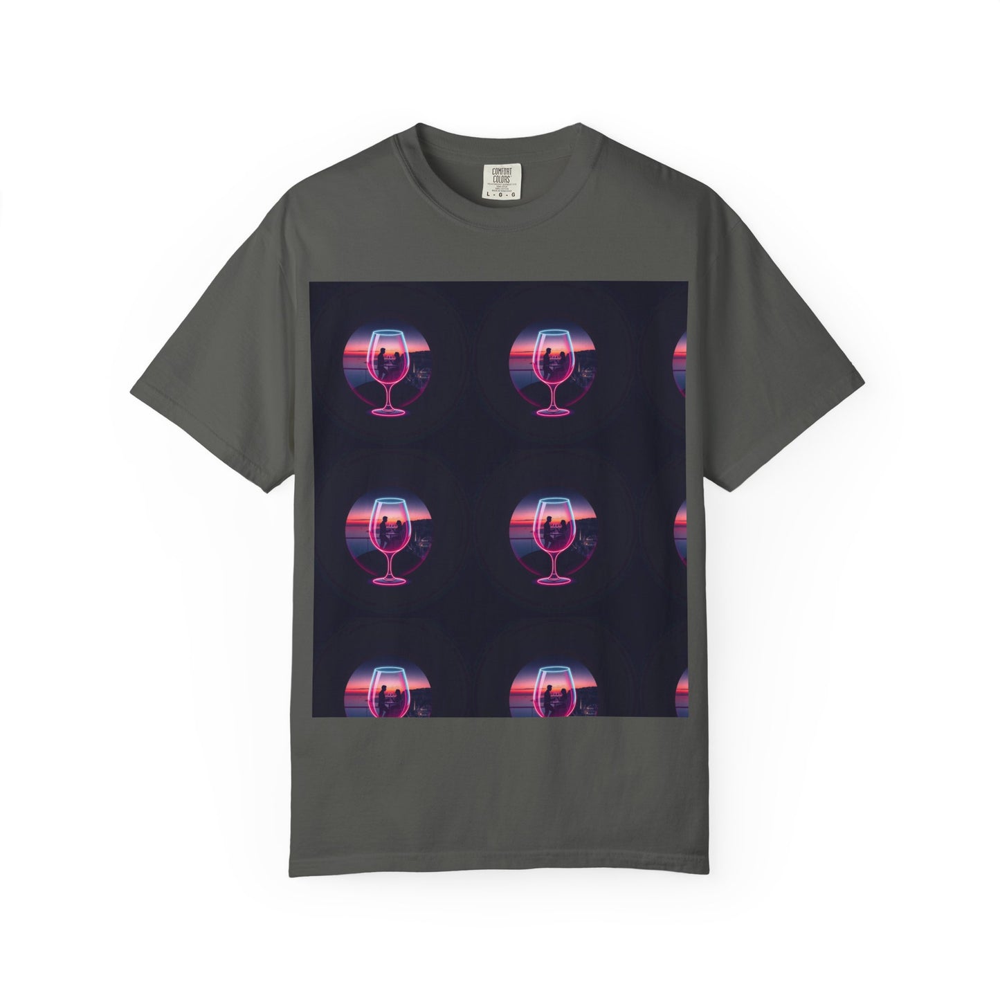 Retro Sunset Glasses T-Shirt, Unisex Garment-Dyed Tee for Casual Wear, Vintage Aesthetic Shirt, Gift for Friends, Summer Vibes Tee, [...]