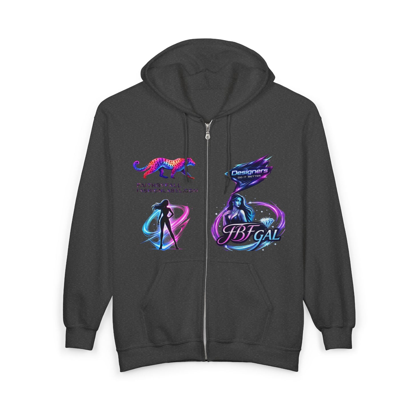 Unisex Heavy Blend™ Full Zip Hooded Sweatshirt