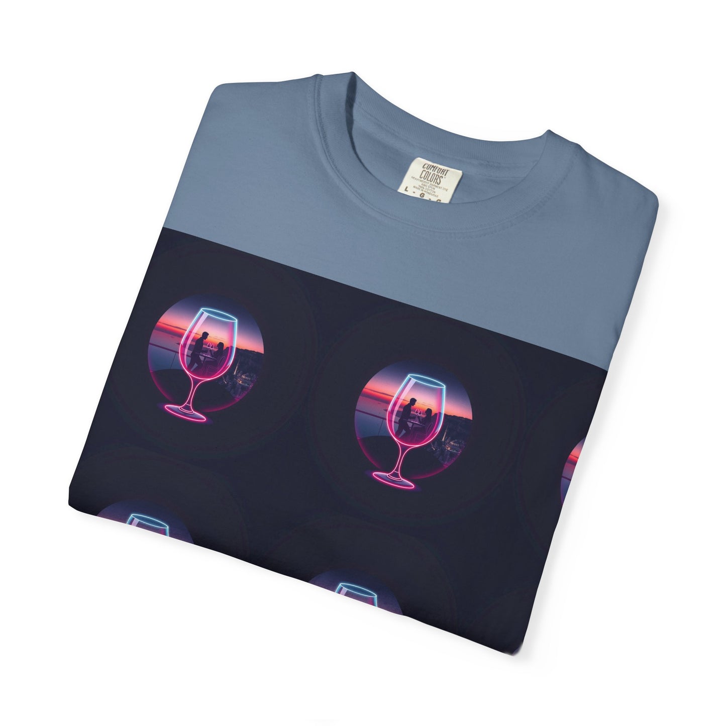 Retro Sunset Glasses T-Shirt, Unisex Garment-Dyed Tee for Casual Wear, Vintage Aesthetic Shirt, Gift for Friends, Summer Vibes Tee, [...]