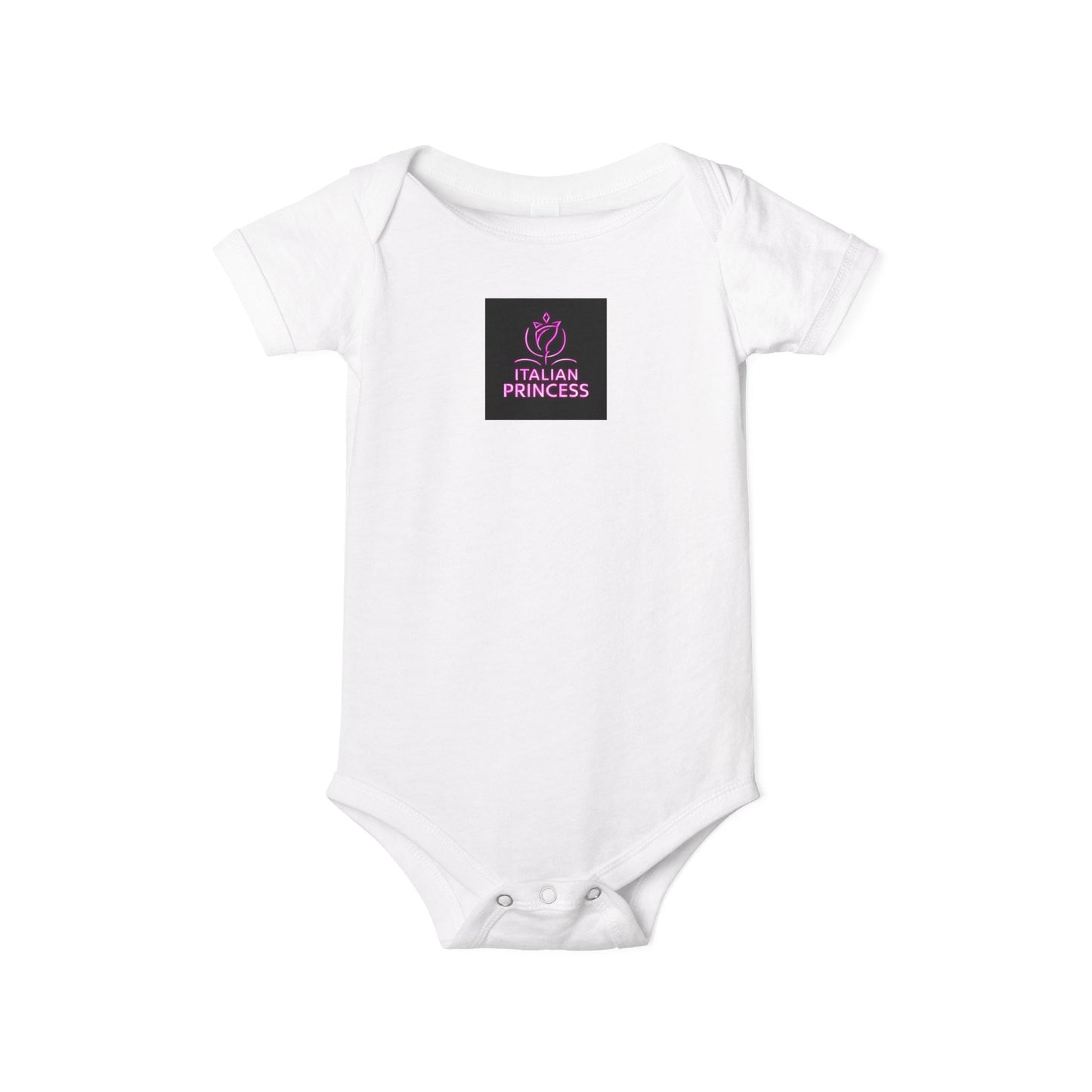 Stylish Infant Onesie for Italian Princesses, Baby Shower Gift, Cute Bodysuit, Newborn Outfit, Toddler Clothing