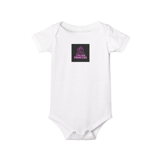 Stylish Infant Onesie for Italian Princesses, Baby Shower Gift, Cute Bodysuit, Newborn Outfit, Toddler Clothing