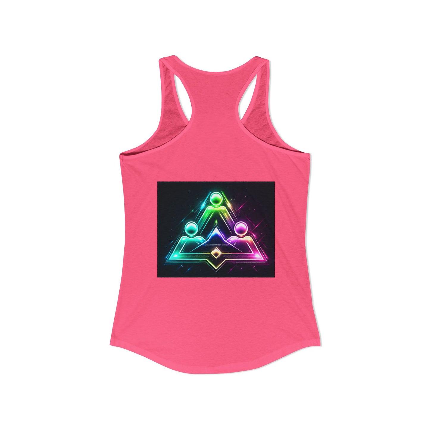 True strength don’t need numbers Women's Ideal Racerback Tank