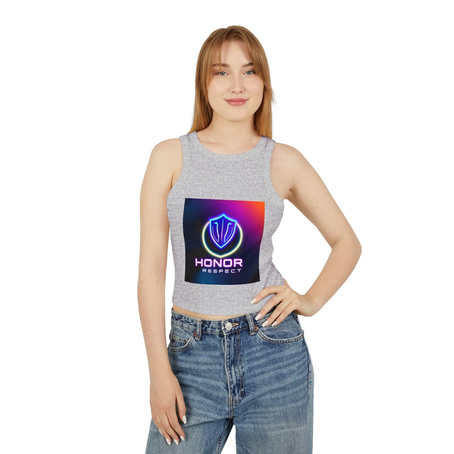 Women's Micro Rib Racer Tank Top