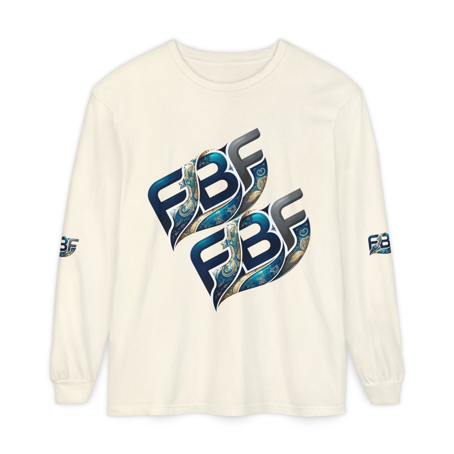 FBF Logo Long Sleeve T‑Shirt — Graphic Streetwear Tee