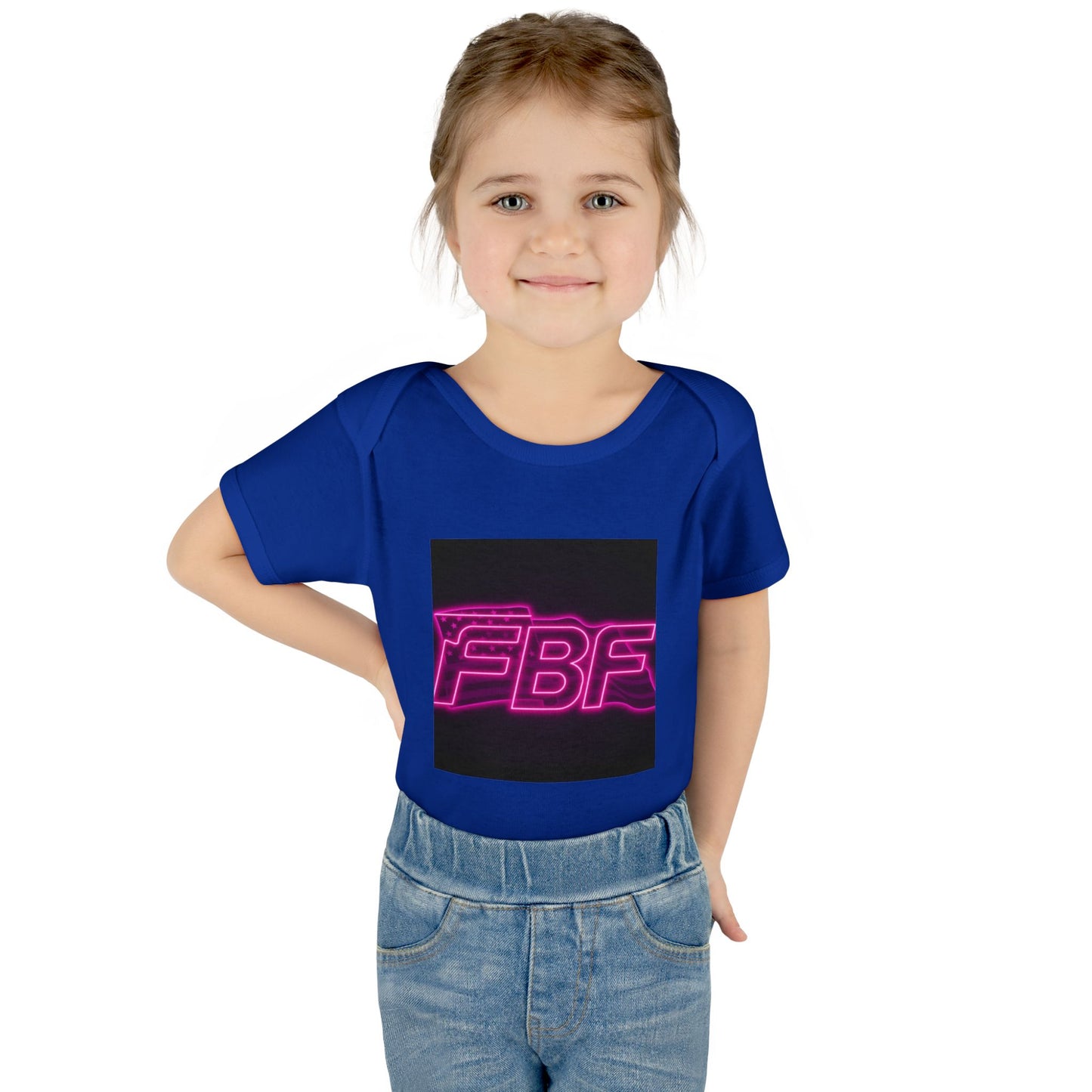 Neon Baby Bodysuit for Trendy Infants, Cool Graphic Onesie, Unique Baby Gift, Personalized Baby Outfit, Modern Infant Apparel