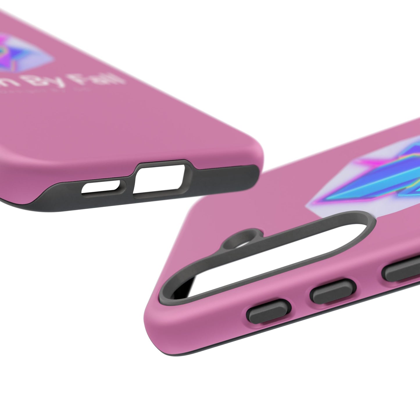 Vibrant Phone Case with Motivational Design - Faith By Fall, Colorful Phone Cover, Customizable Mobile Accessory, Unique Gift Idea, [...]