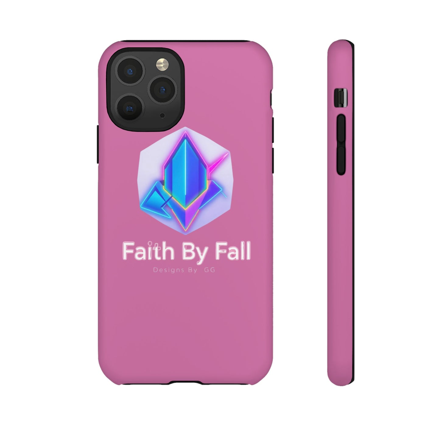 Vibrant Phone Case with Motivational Design - Faith By Fall, Colorful Phone Cover, Customizable Mobile Accessory, Unique Gift Idea, [...]