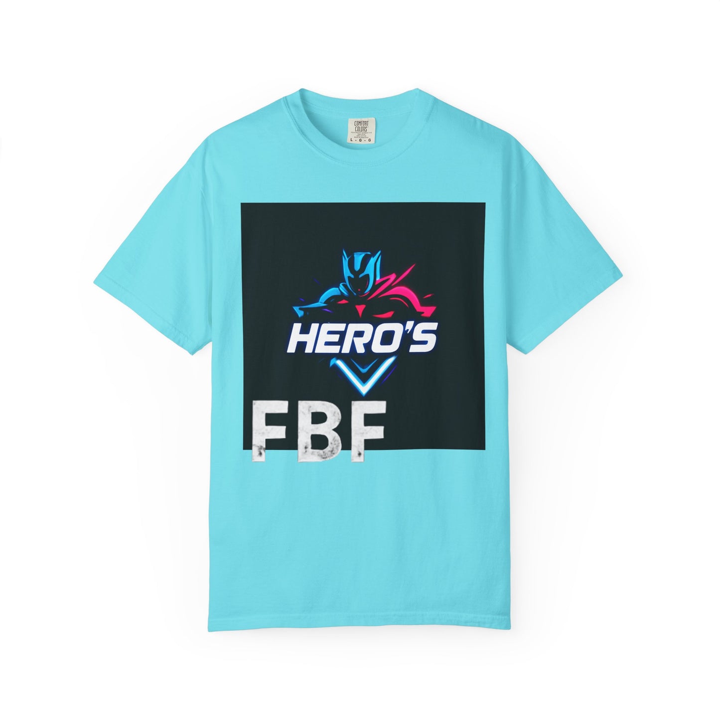 Hero's Unisex Garment-Dyed T-shirt, Casual Tee, Perfect for Gifting, Comic Fans, Hero Celebrations, Graphic Tee, Everyday Wear