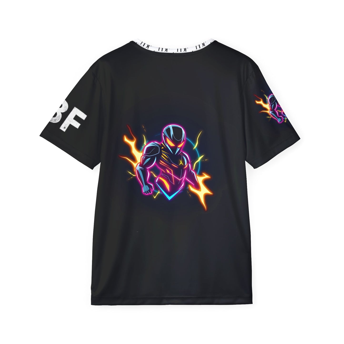 Electric Hero Men's Sports Jersey - Graphic Tee for Sports, Gaming, Birthdays, Cosplay, and Casual Wear