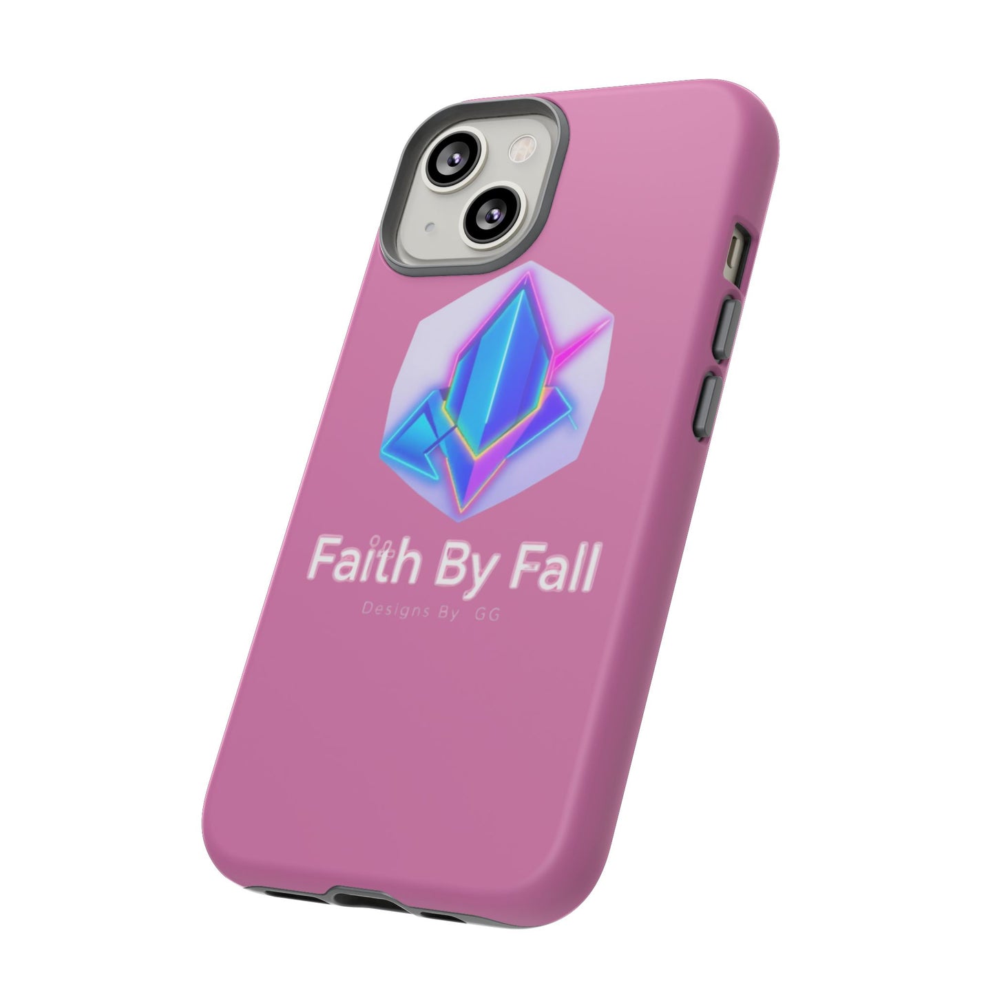 Vibrant Phone Case with Motivational Design - Faith By Fall, Colorful Phone Cover, Customizable Mobile Accessory, Unique Gift Idea, [...]