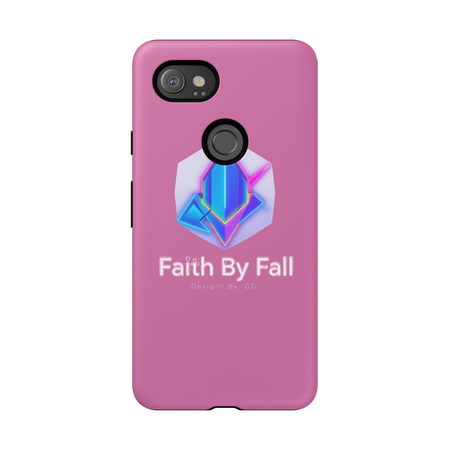 Vibrant Phone Case with Motivational Design - Faith By Fall, Colorful Phone Cover, Customizable Mobile Accessory, Unique Gift Idea, [...]