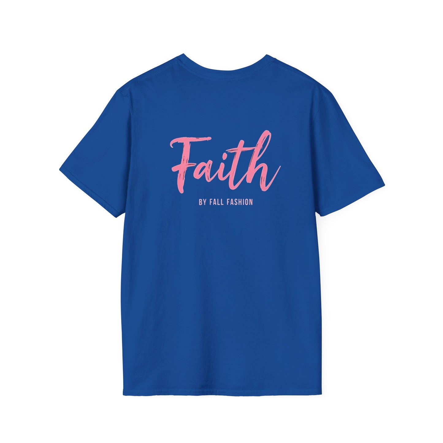 Faith-Inspiring Unisex Softstyle T-Shirt, Everyday Wear, Gift for Her, Christian Apparel, Inspirational Tee, Spiritual Comfort