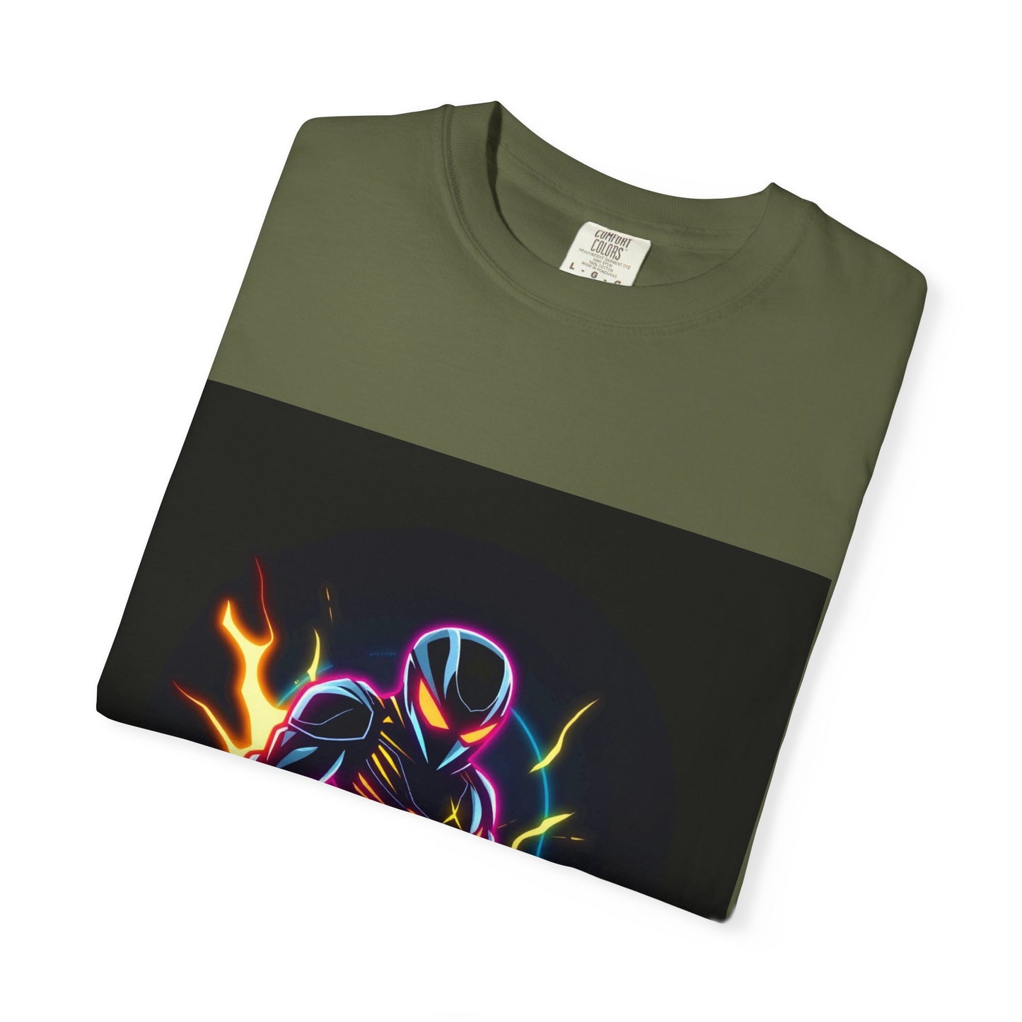 Vibrant Unisex Graphic T-Shirt, Cosmic Dreams Tee, Retro Neon Shirt, Stylish Casual Wear, Gift for Gamers & Dreamers