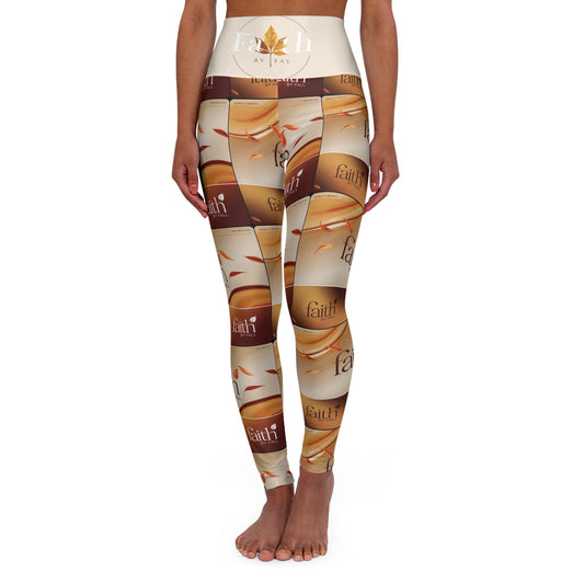 Inspirational High Waisted Yoga Leggings for Active Lifestyle, Motivational Gym Wear, Fitness Leggings, Gift for Yogis, Trendy Workout Pants