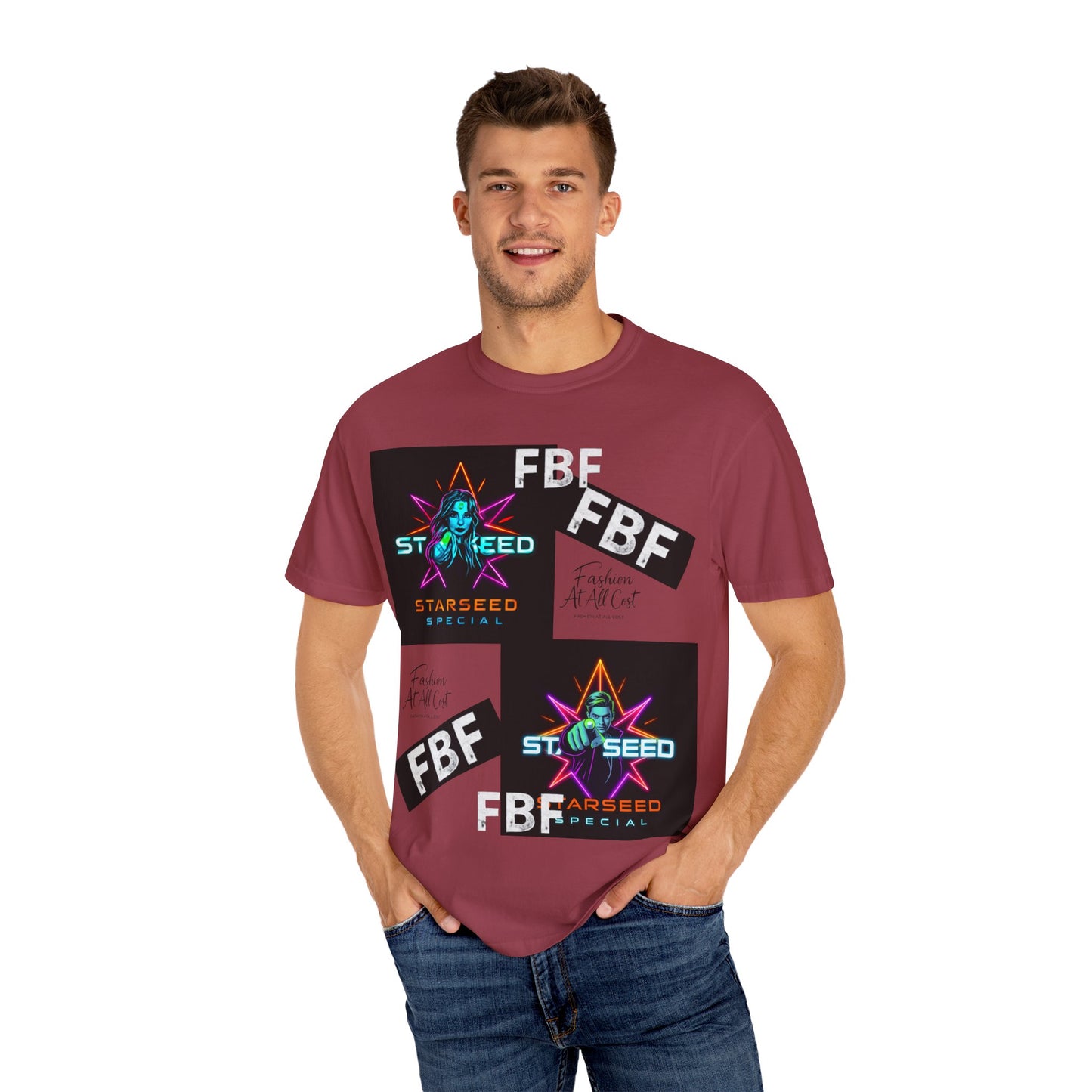 Garment-Dyed T-shirt, Trendy Graphic Tee, Casual Streetwear, Gift for Fashion Lovers, Unisex Style, Everyday Wear