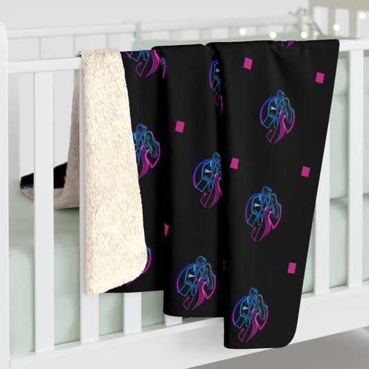 Vibrant Sherpa Fleece Blanket for Cozy Comfort