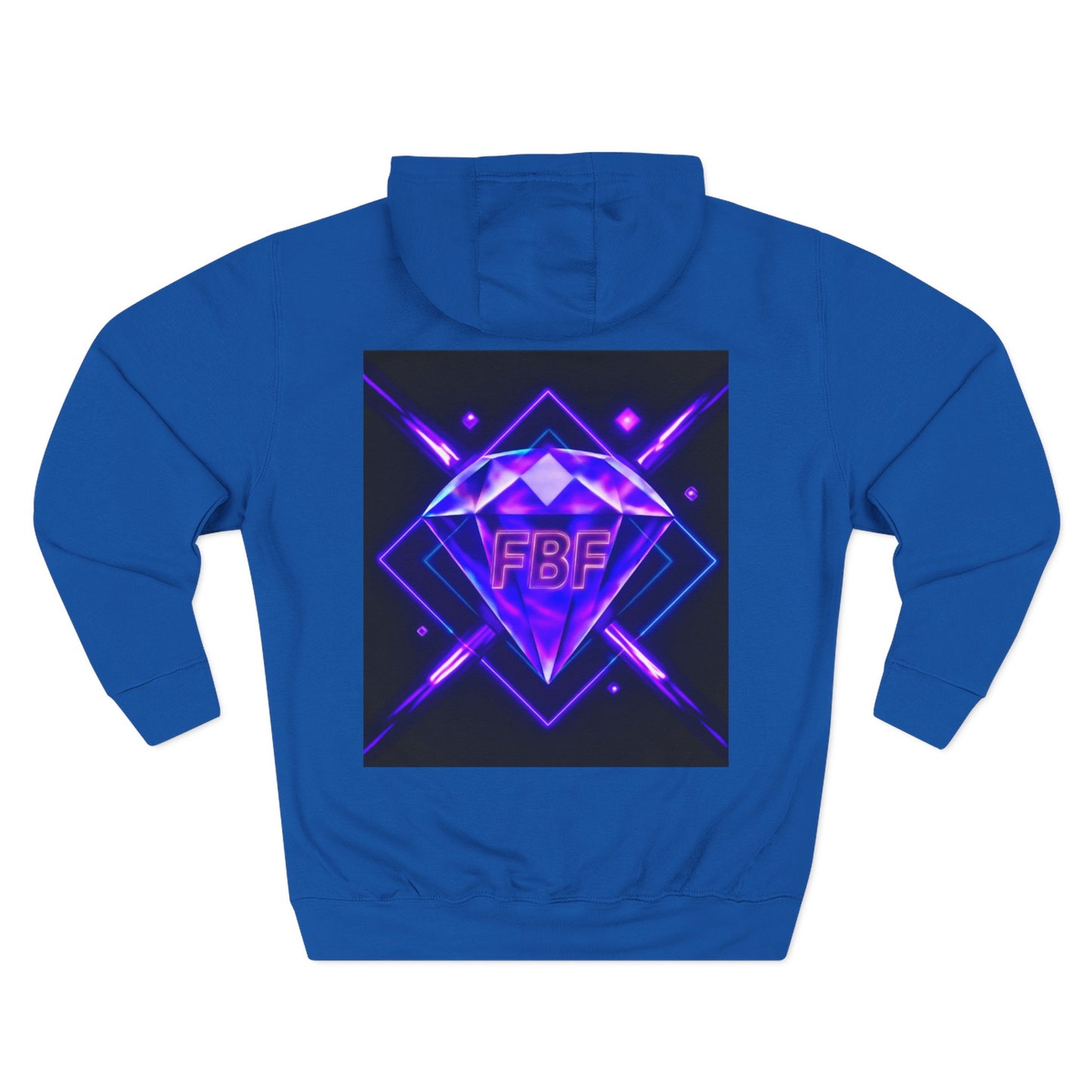 Futuristic Neon Fleece Hoodie, Stylish Sweatshirt, Vibrant Graphic Pullover, Perfect Gift for Tech Lovers, Unique Streetwear