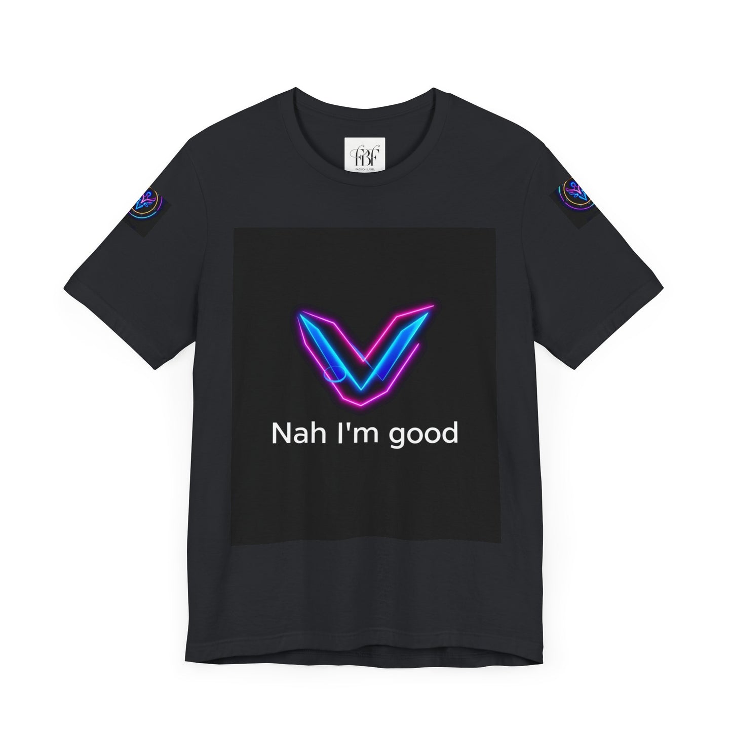 Neon Graphic Tee for Trendy Vibes, Casual Wear, Gift for Friends, Streetwear, Relaxed Fit, Graphic Art Tee