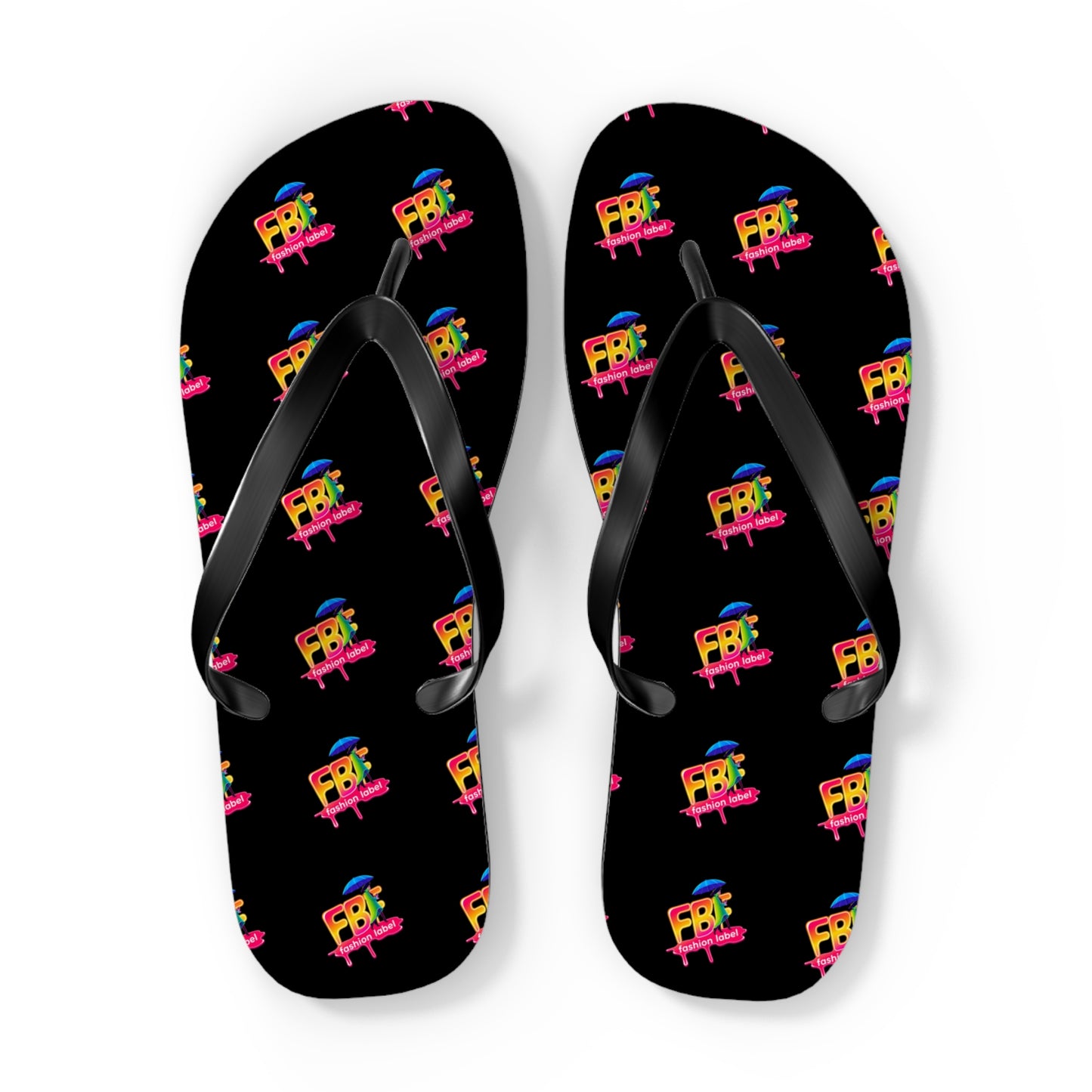 Colorful Fun Flip Flops for Beach Days, Summer Outfits, Pool Parties, Vacation, Gift for Her