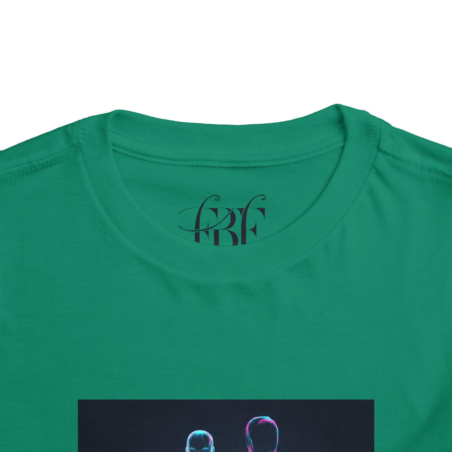 Toddler Tee — Energy & Vibes Neon Dance Graphic