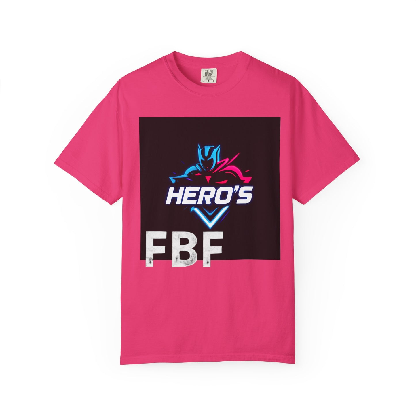 Hero's Unisex Garment-Dyed T-shirt, Casual Tee, Perfect for Gifting, Comic Fans, Hero Celebrations, Graphic Tee, Everyday Wear