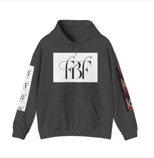 Unisex Heavy Blend™ Hooded Sweatshirt - 'Neon King' Graphic Design, Trendy Streetwear fo