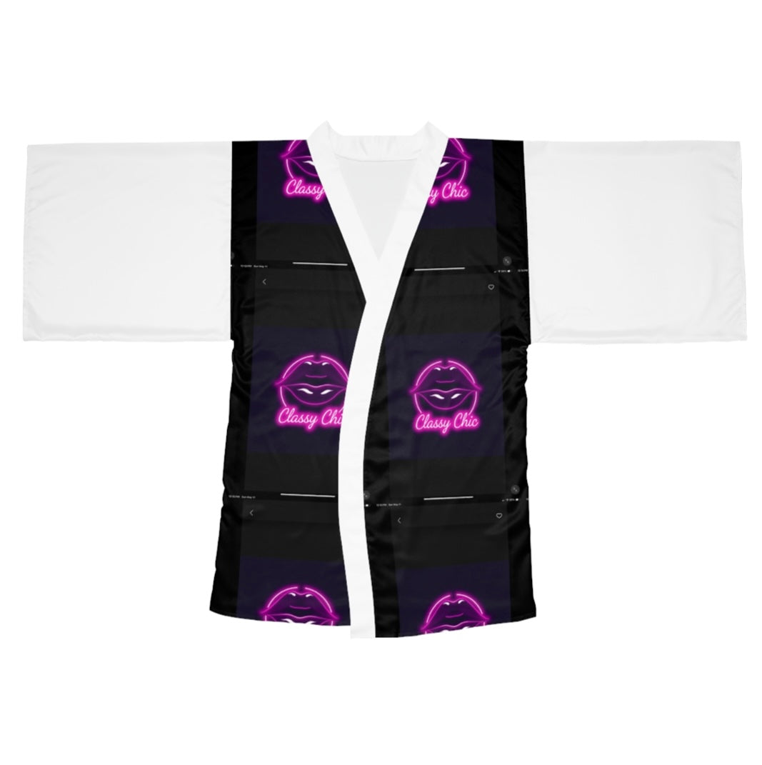Long Sleeve Kimono Robe (AOP)