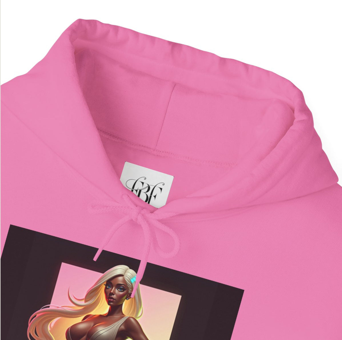 Lucky Lady Unisex Hooded Sweatshirt - Stylish Streetwear for Confident Women