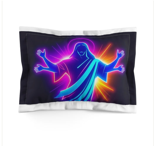 Inspirational Square Pillow - 'Faith' Design for Cozy Living Spaces
