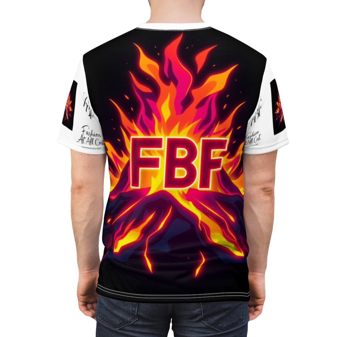 Unisex Fireburst Graphic Tee - Vibrant Design for Casual Wear, Festival Shirt, Gift for Friends, Statement Tee, Comfortable Everyday Style