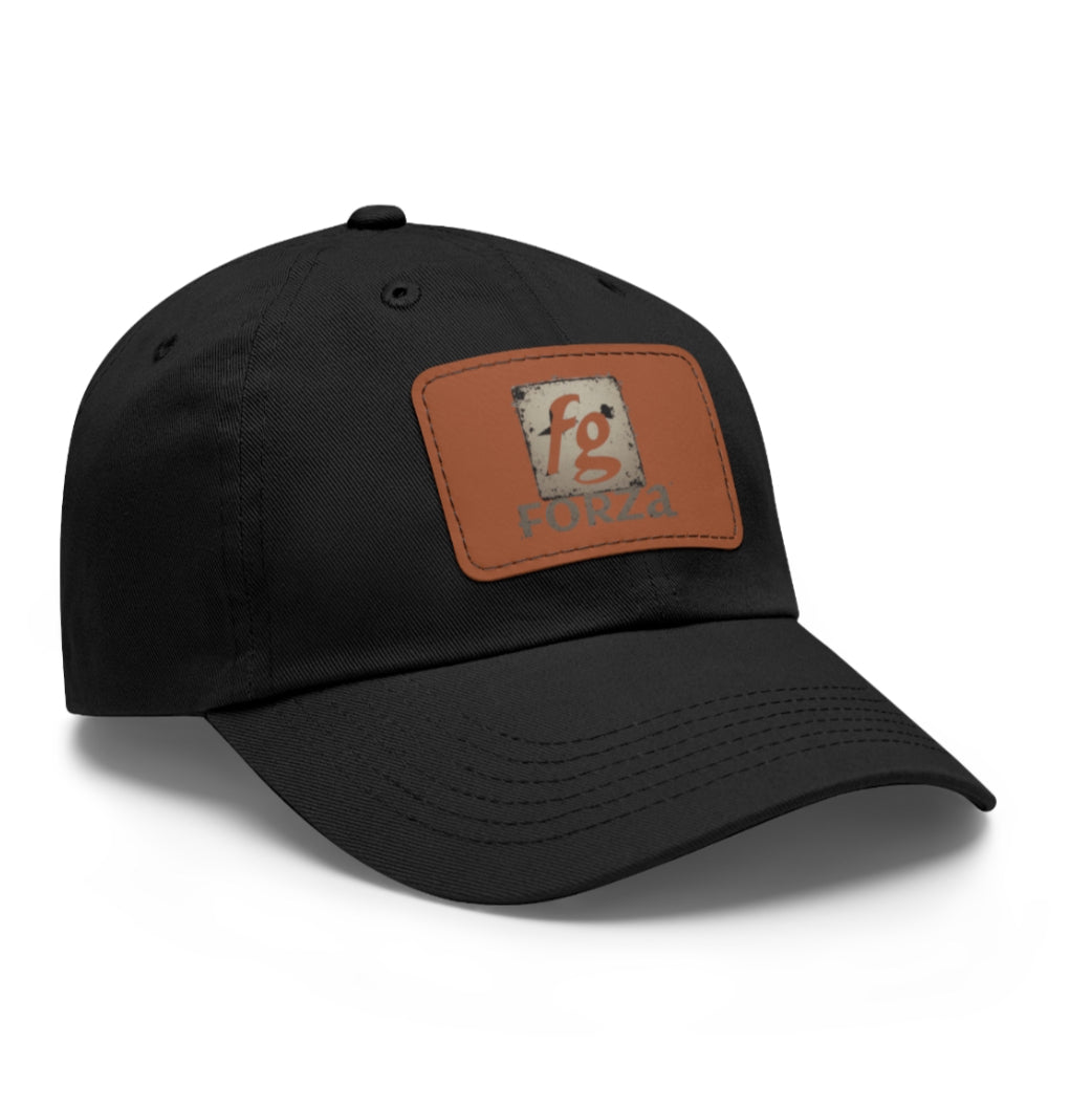 Stylish Dad Hat with Leather Patch | Casual Accessory for Men, Unisex Gift, Summer Fashion, Outdoor Fun, Trendy Baseball Cap