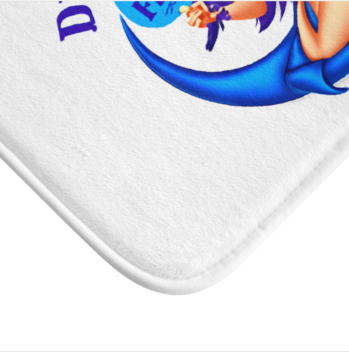 Dreams Come True Bath Mat - Relaxing Bathroom Decor, Nautical Vibe, Beach-Themed Gift, Summer Home Accessory, Mermaid Lovers