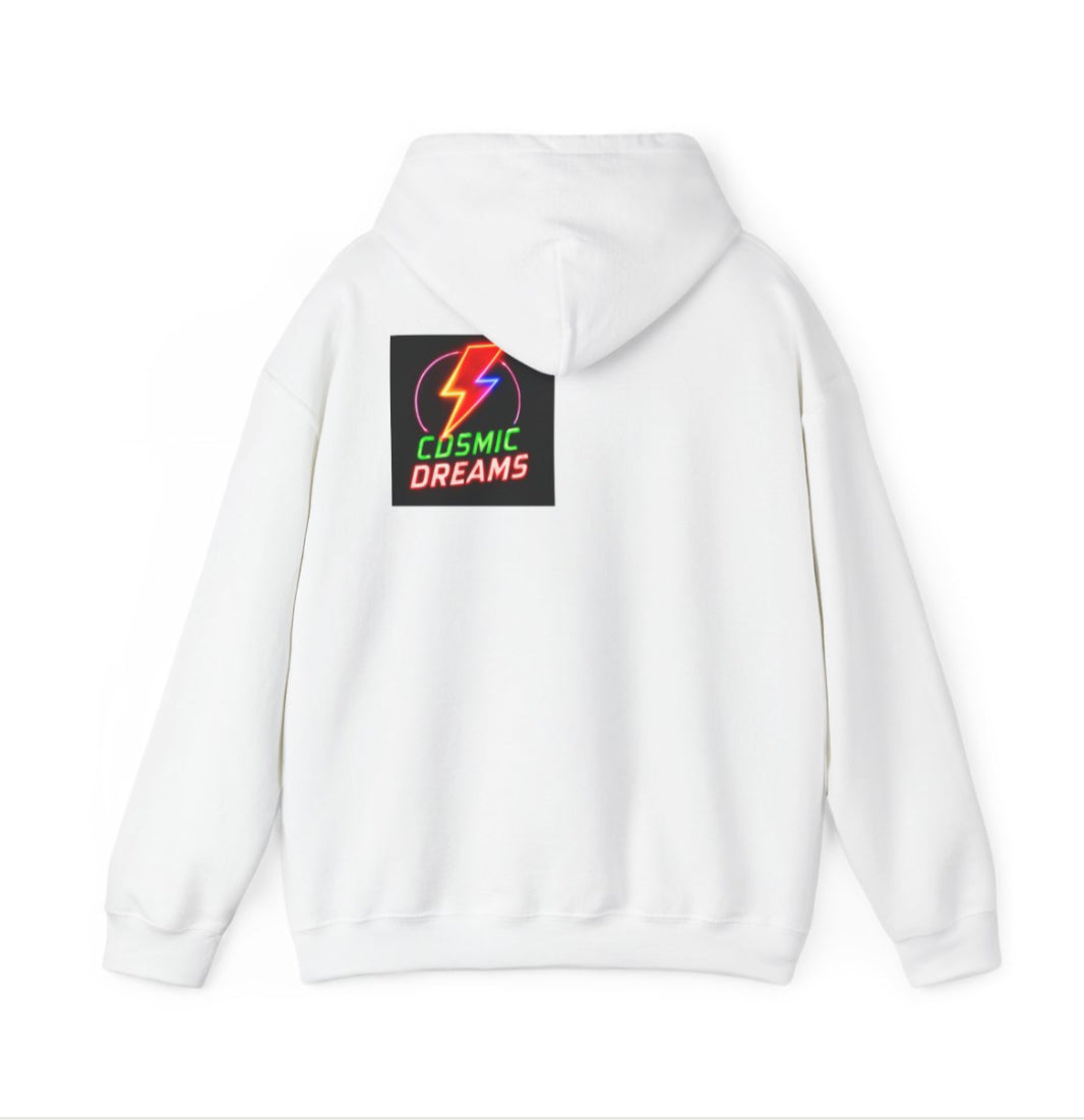 Colorful Geometric Design Hoodie, Unisex Heavy Blend Sweatshirt, Cozy Fashion, Trendy Streetwear, Gift for Him/Her, Unique Style