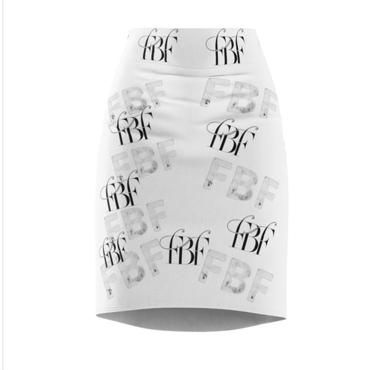 Fashionable Women's Pencil Skirt - Trendy Skirt for Everyday Wear, FBF Design, Stylish Outfit, Perfect for Parties, Casual Events, and Work