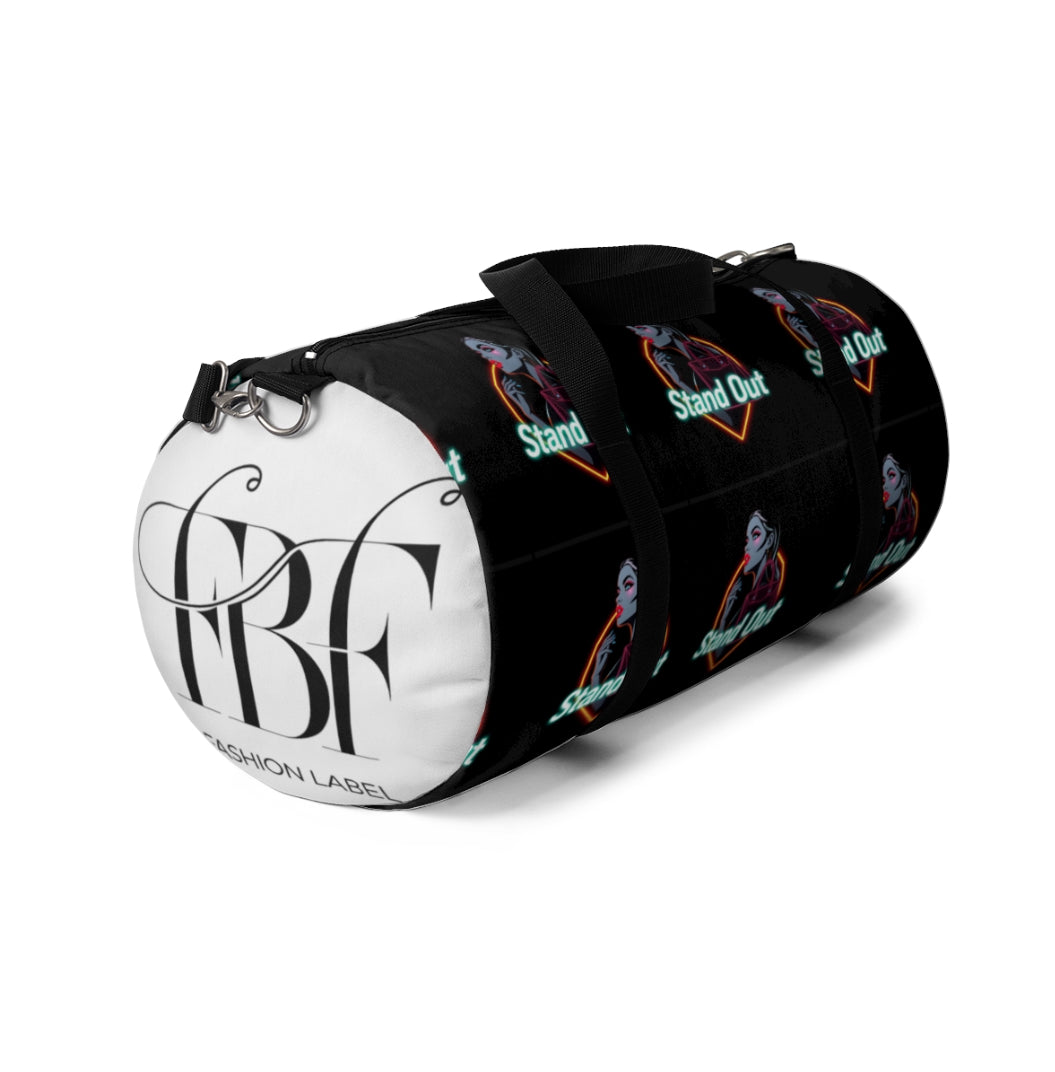 Stand Out Duffel Bag | Gym Bag, Travel Tote, Weekend Bag, Sports Bag, motivational bag