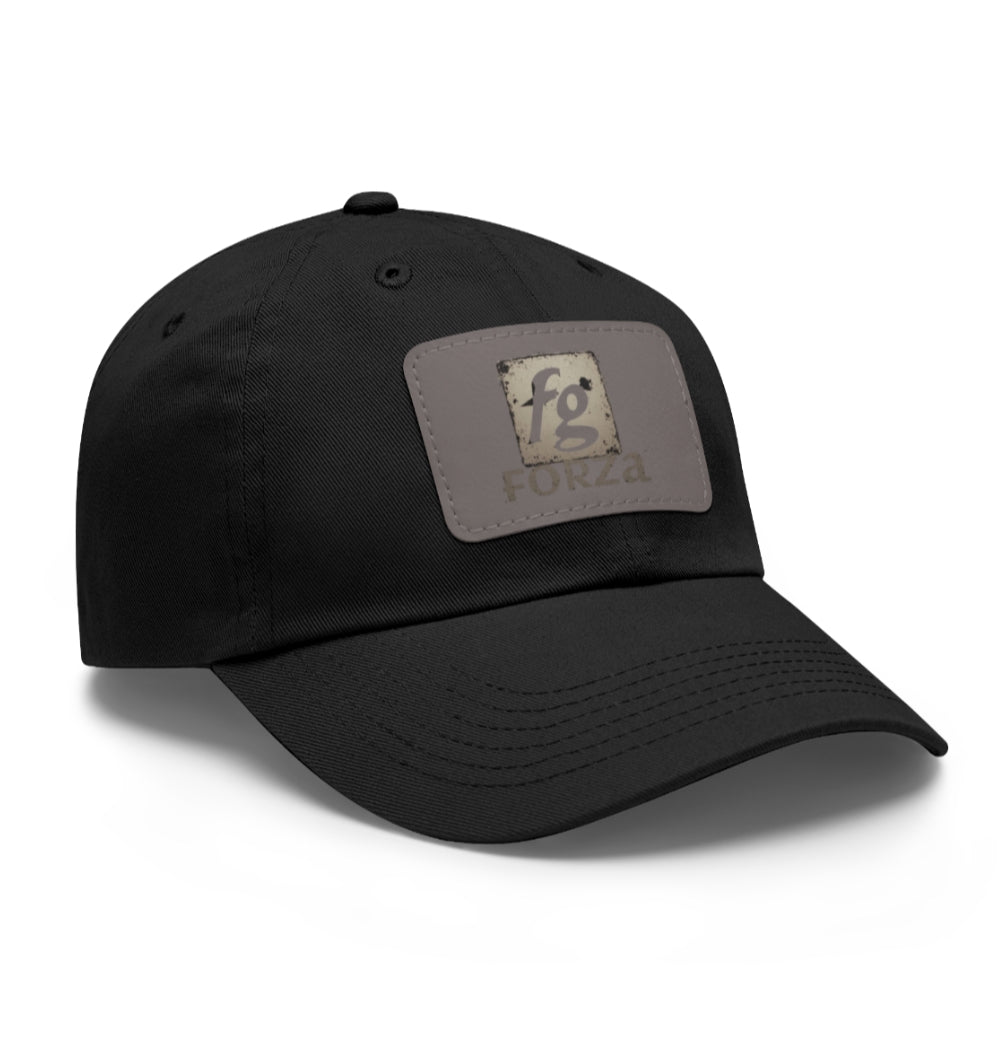 Stylish Dad Hat with Leather Patch | Casual Accessory for Men, Unisex Gift, Summer Fashion, Outdoor Fun, Trendy Baseball Cap