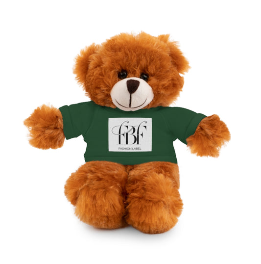 Cute Stuffed Animal with Tee: Adorable Gift for Kids, Plush Toy, Cuddly Bear, Personalized Birthday Present, Unique Nursery Decor
