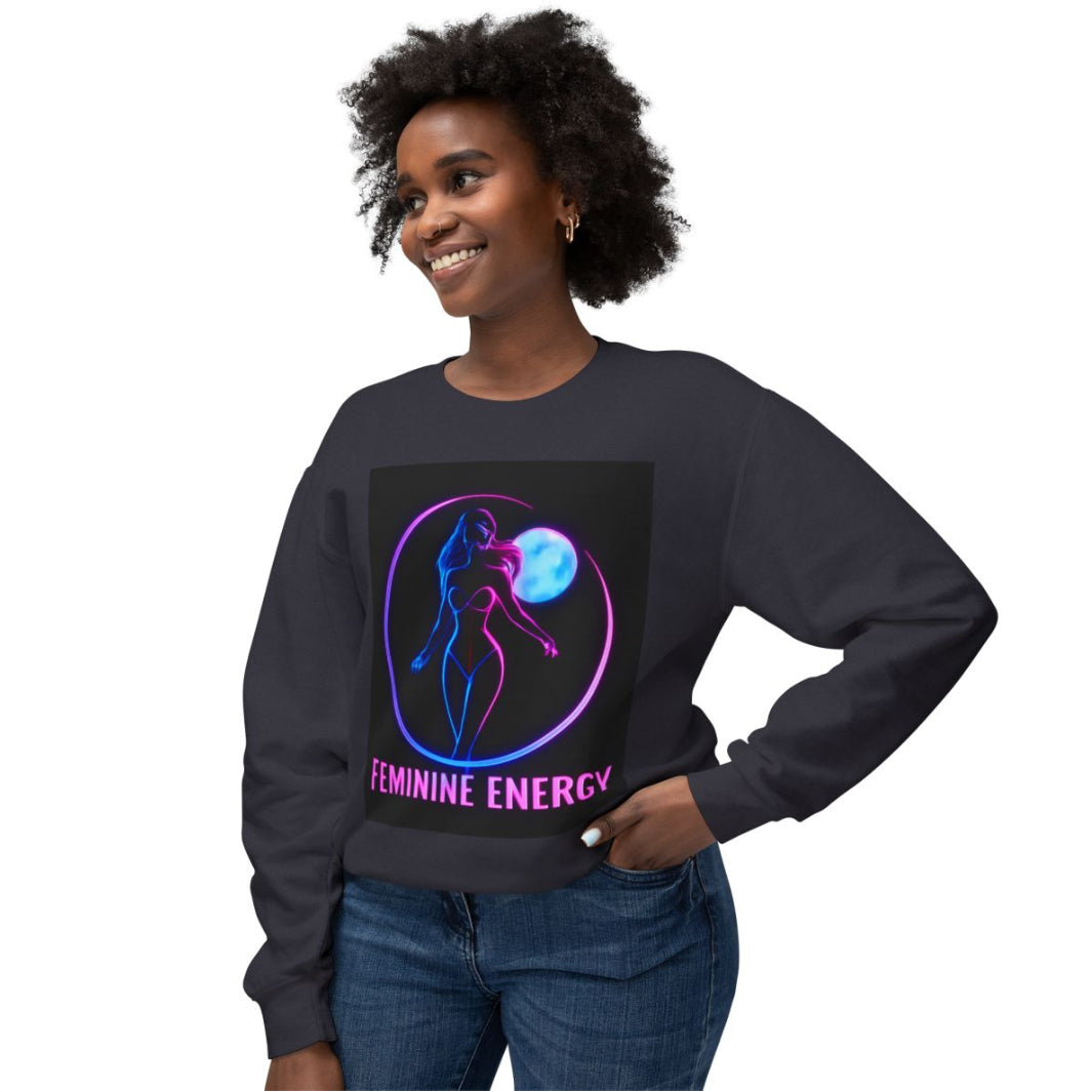 Feminine Energy Unisex Lightweight Crewneck Sweatshirt, Graphic Sweatshirt for Women, Legend Crewneck, Casual Streetwear, Unique Gift [...]