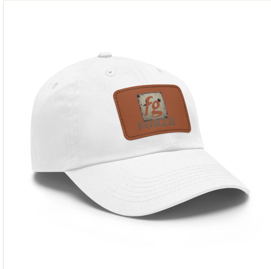 Stylish Dad Hat with Leather Patch | Casual Accessory for Men, Unisex Gift, Summer Fashion, Outdoor Fun, Trendy Baseball Cap