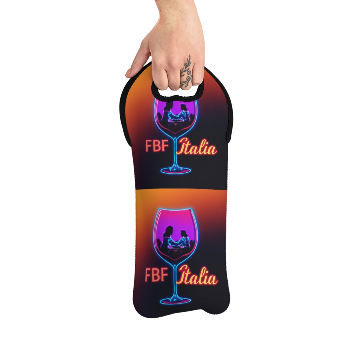 Funky Wine Tote Bag - Stylish Gift for Wine Lovers, Chic Wine Carrier, Perfect for Parties, Birthdays, and Celebrations