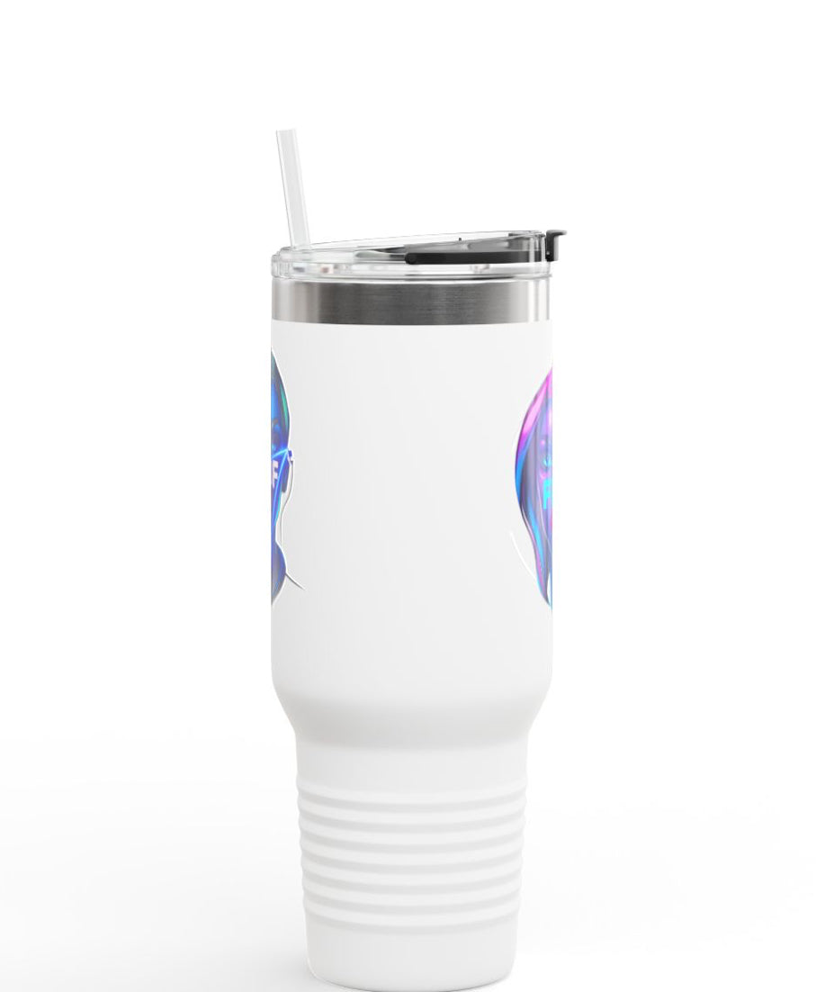 Vibrant Insulated Travel Mug, 40oz – Perfect for Coffee Lovers, Travel, Work, or Gifts; Ideal for Birthdays, Holidays, and Special Occasions