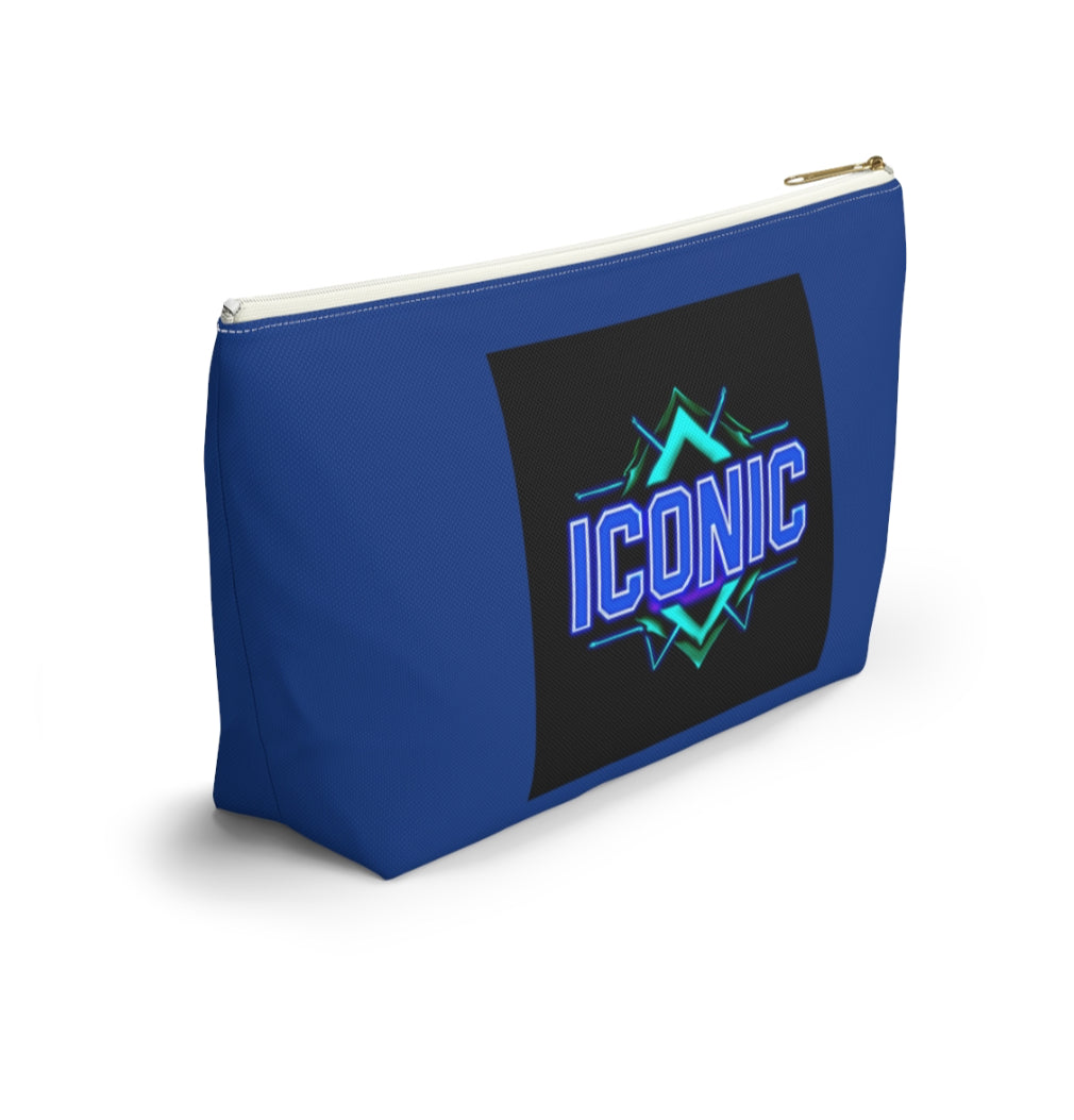 Iconic Accessory Pouch, Cosmetic Bag, Makeup Organizer, Travel Storage, Gift for Her, Neon Design