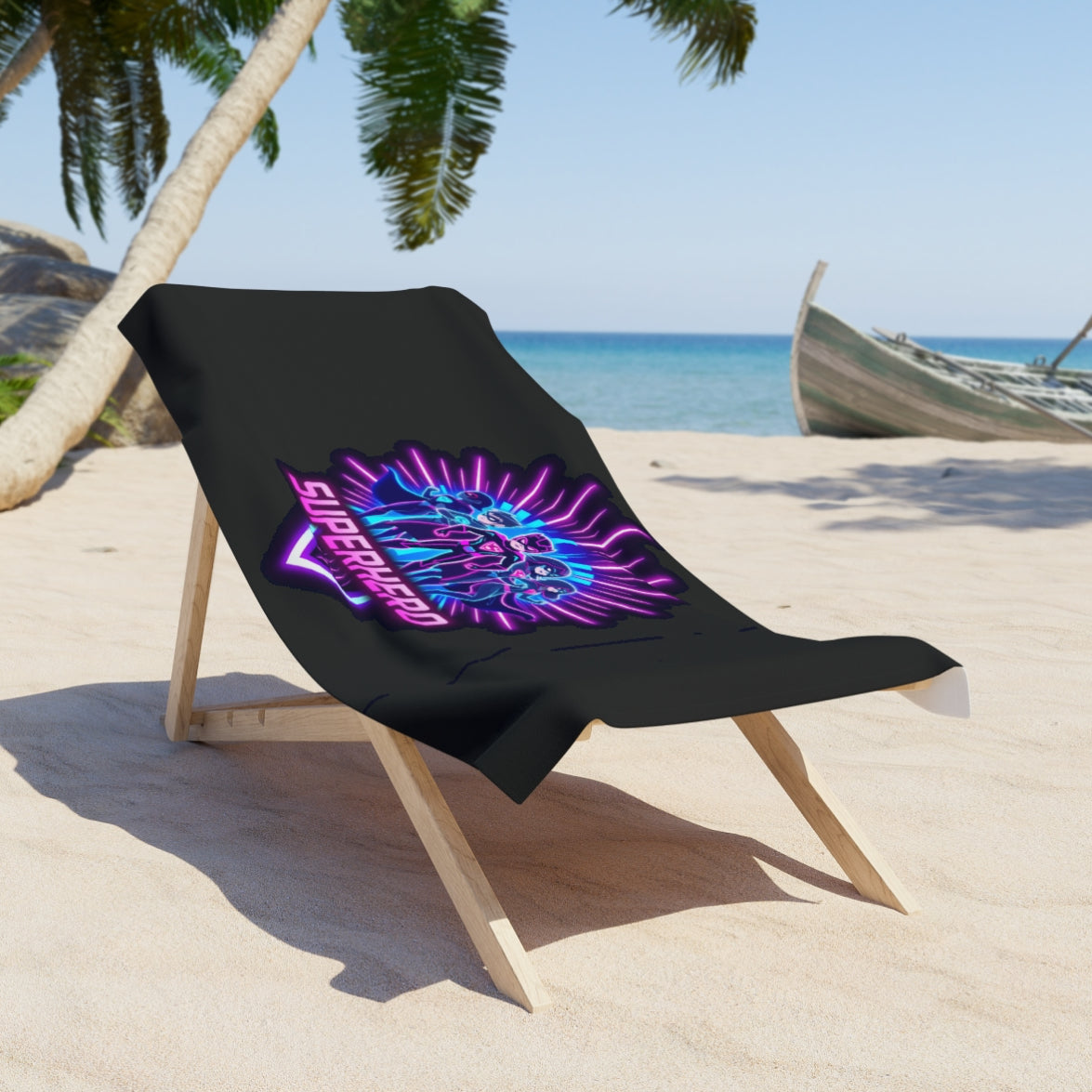 Superhero Beach Towel | Vibrant Poolside Accessory | Summer Gift for Kids & Adults | Fun Vacation Essential | Adventure Ready
