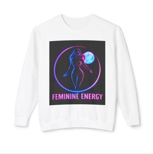 Feminine Energy Unisex Lightweight Crewneck Sweatshirt, Graphic Sweatshirt for Women, Legend Crewneck, Casual Streetwear, Unique Gift [...]
