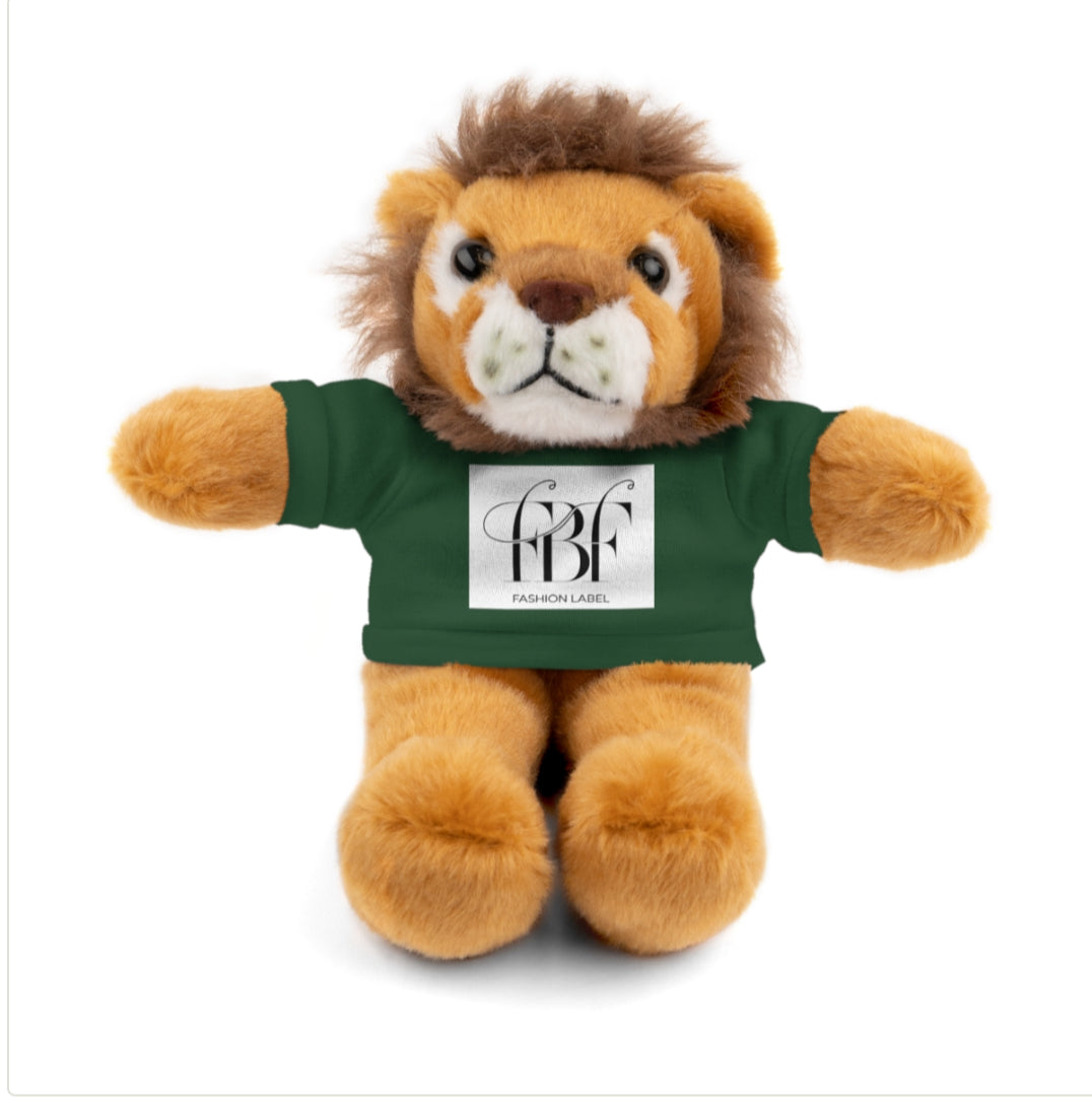 Cute Stuffed Animal with Tee: Adorable Gift for Kids, Plush Toy, Cuddly Bear, Personalized Birthday Present, Unique Nursery Decor