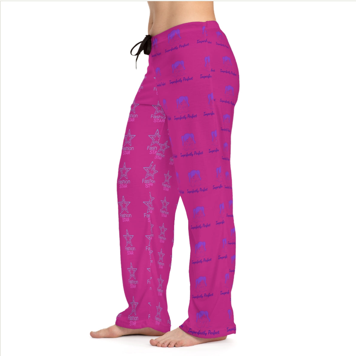 Women's Star-Print Pajama Pants, Cute Sleepwear, Cozy Loungewear, Gift for Her, Relaxing Nights