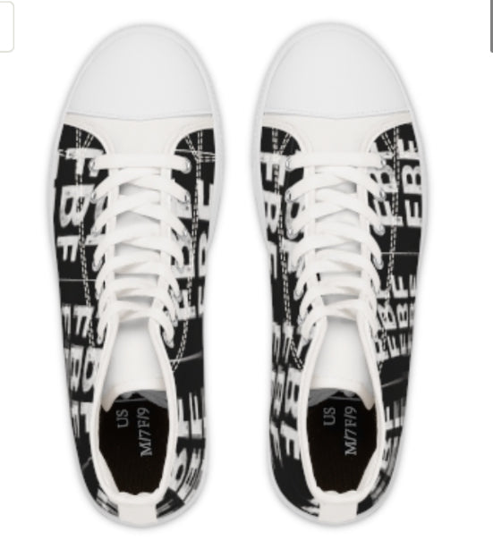 Stylish Women's High Top Sneakers | Fashionable Footwear, Casual Style, Perfect for Everyday Wear, Trendy Gifts