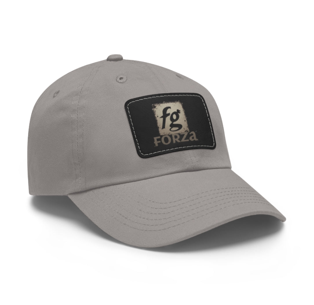 Stylish Dad Hat with Leather Patch | Casual Accessory for Men, Unisex Gift, Summer Fashion, Outdoor Fun, Trendy Baseball Cap